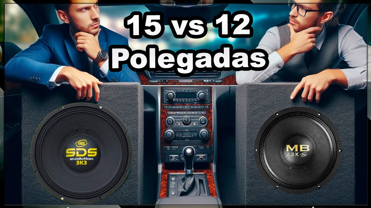 Alto-falante de Grave 12 ou 15 Pol - Qual é melhor e toca mais FORTE?