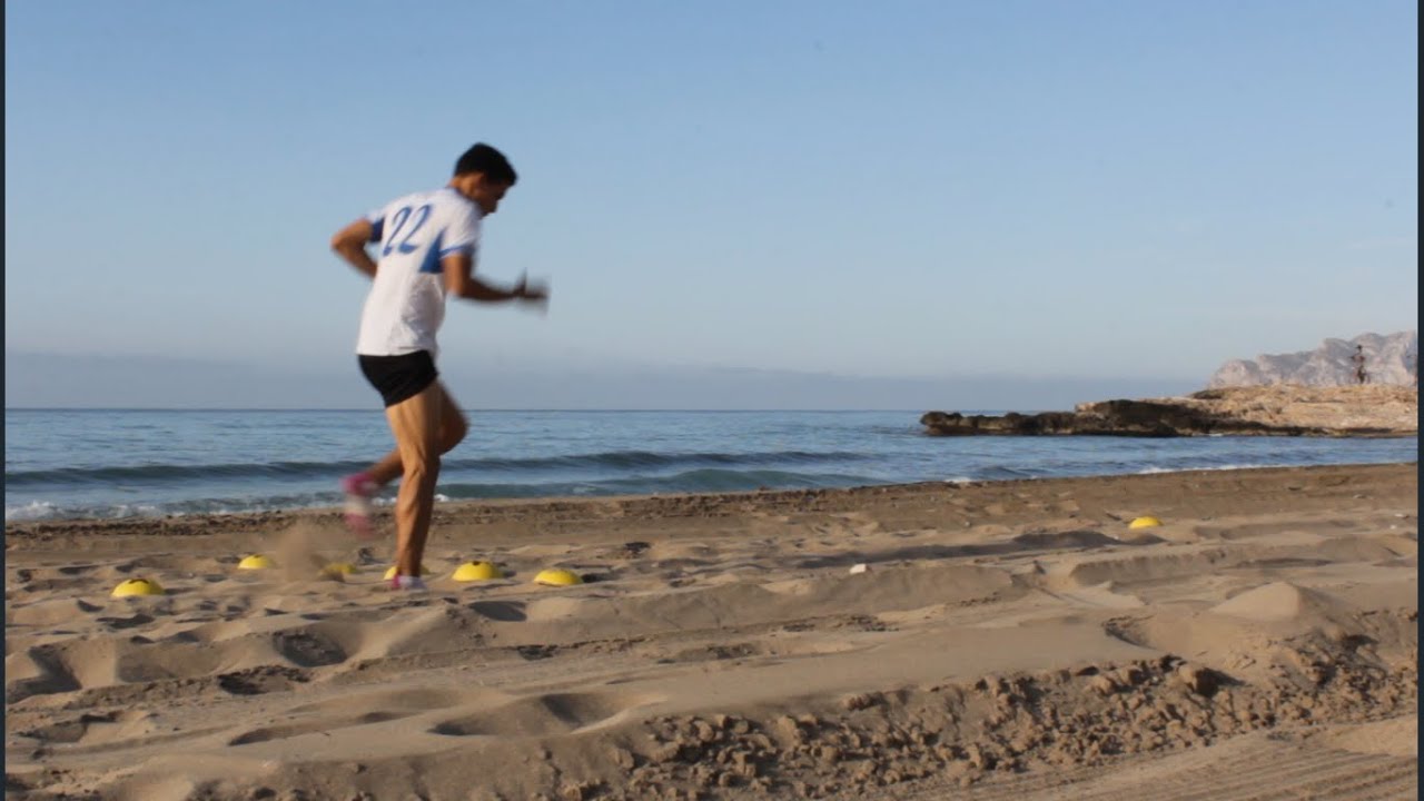Entrenamiento de fuerza y velocidad en playa / Strength and speed training