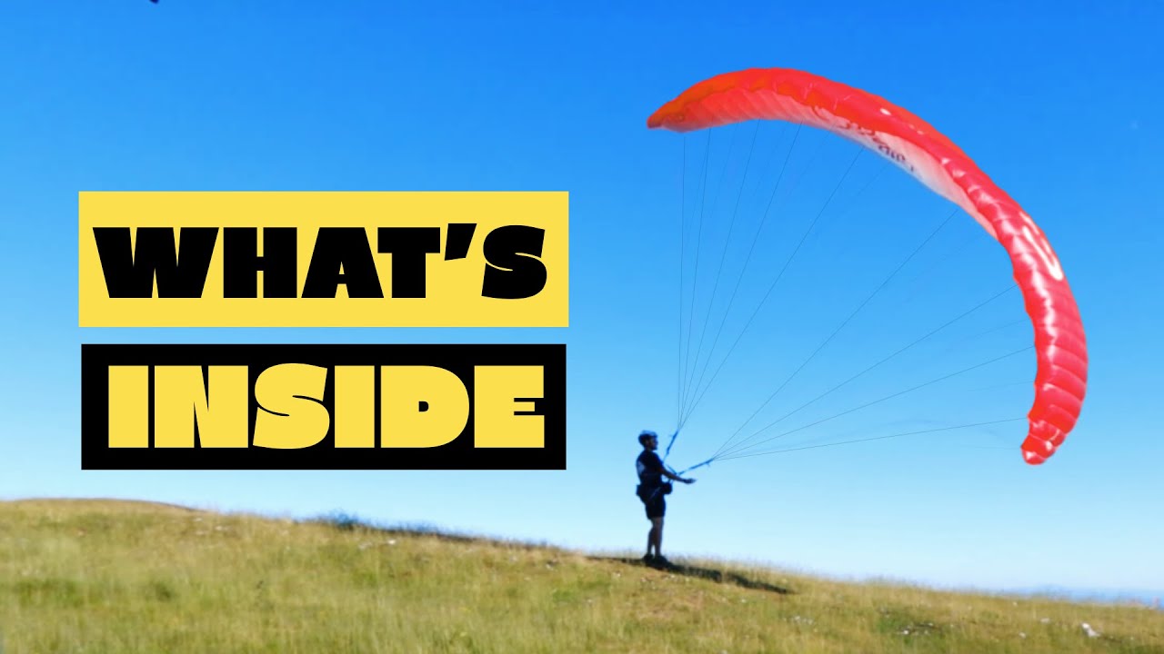 WHAT IS INSIDE Paragliding Hike and Fly Backpack