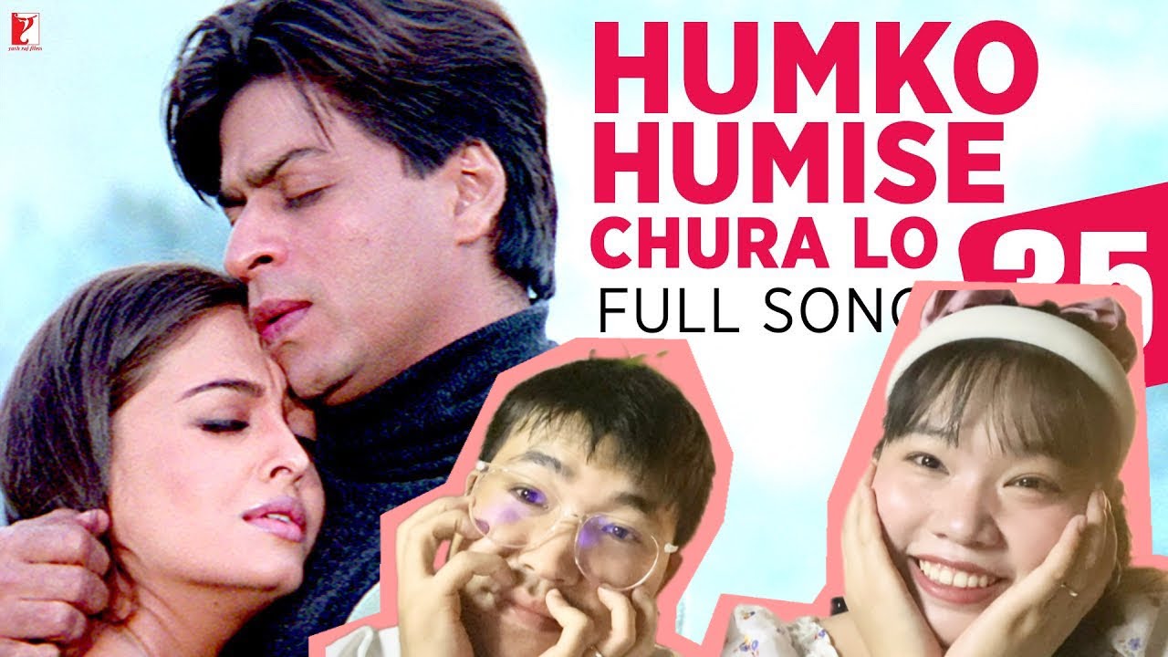 Foreign Couple Reaction | Humko Humise Chura Lo Song | Mohabbatein | Shah Rukh Khan, Aishwarya Rai