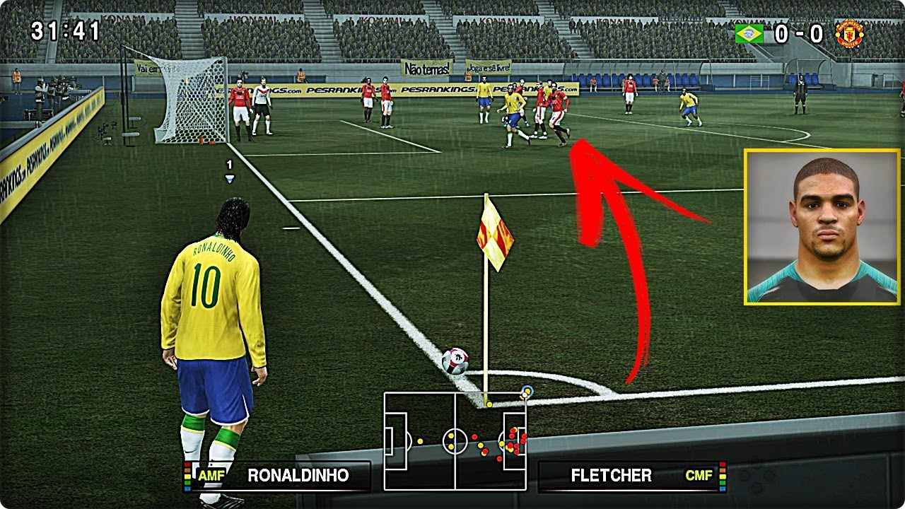 PES 2010 FOI O MELHOR JOGO DE FUTEBOL I Jogando em 2023 I COM RONALDINHO, KAKÁ, ADRIANO e TEVÉZ !!