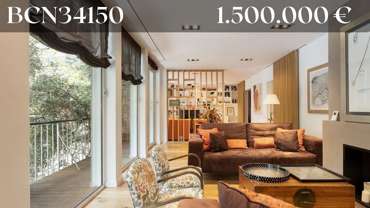Piso exterior con terraza en venta junto al Turó Park, Barcelona