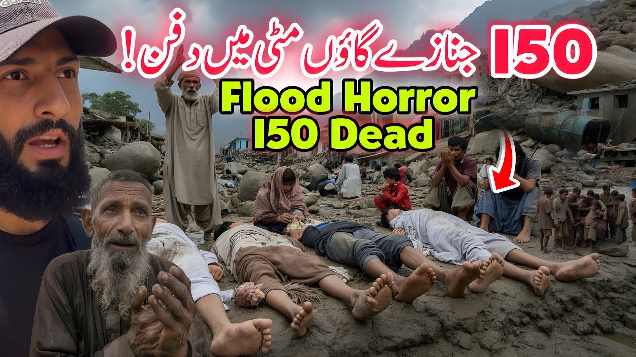 💔 150 Dead – Whole Village Swept Away in Buner Floods