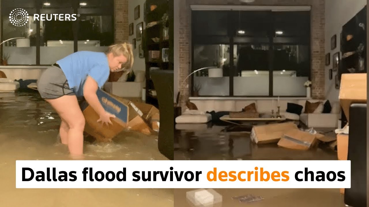 Dallas flood survivor 'grateful to be alive'