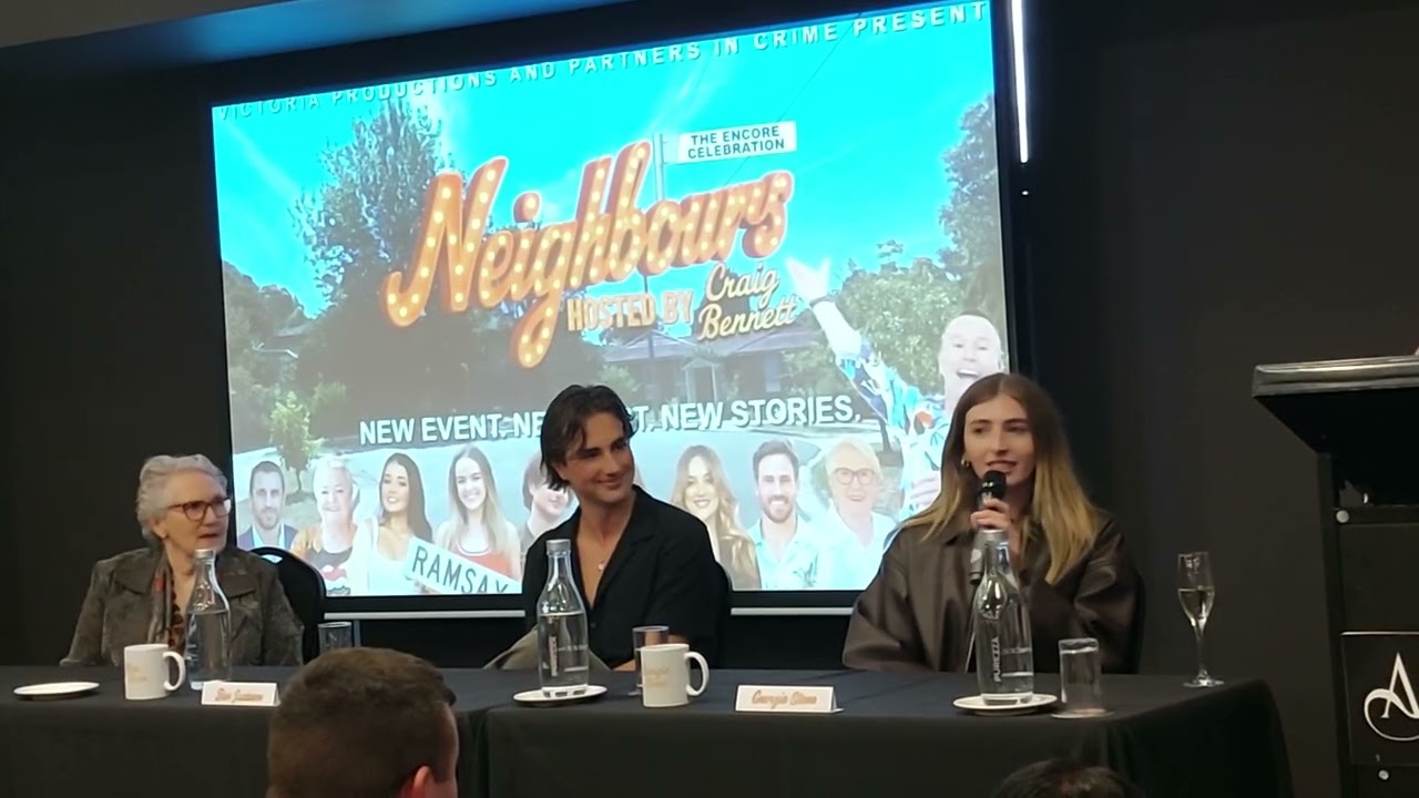 Neighbours event Melbourne  - the cast talk about life after the show 