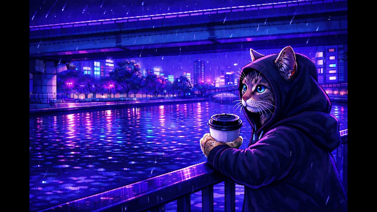 Rainy Night R&B 🌧️ Mellow Melodic Rap Playlist for Deep Focus