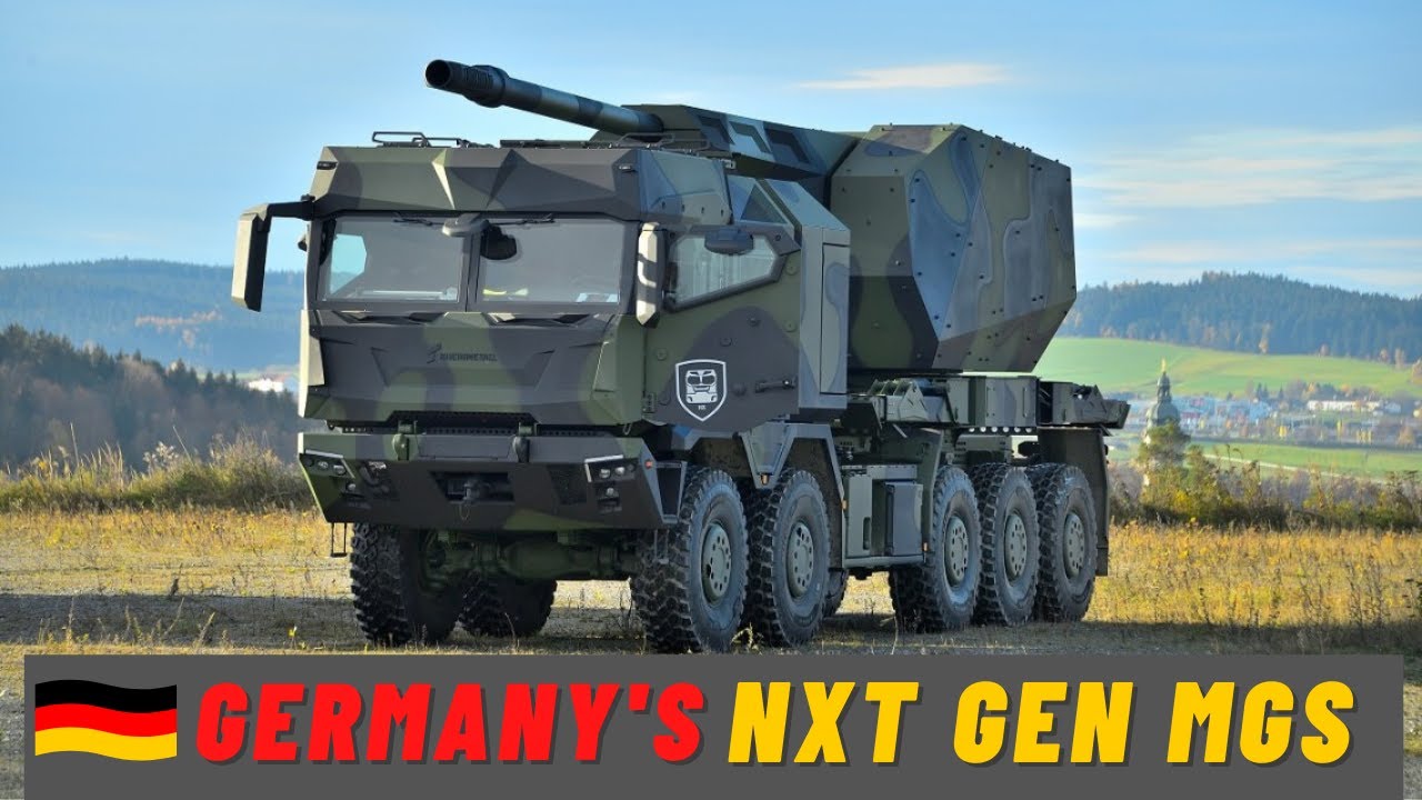 Germany's new HX3 10x10 Truck Mounted Gun System