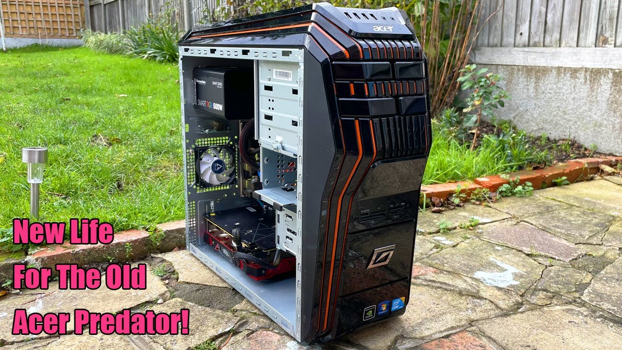 Modern Budget Gaming Beast Inside an Old Acer Predator PC Case!