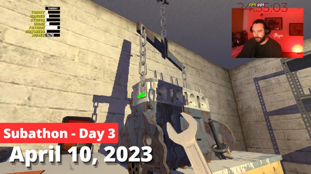 Uncapped Subathon Day 3 | My Summer Car ft @Tomato | !subathon[My Summer Car, Hades]