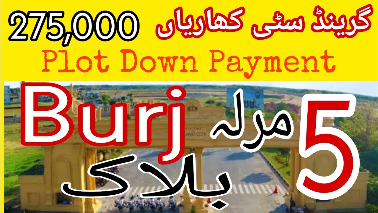 Grand City Kharian | Burj Block | Location | Grand City Plot Prices & Payment Plan #propertyguide