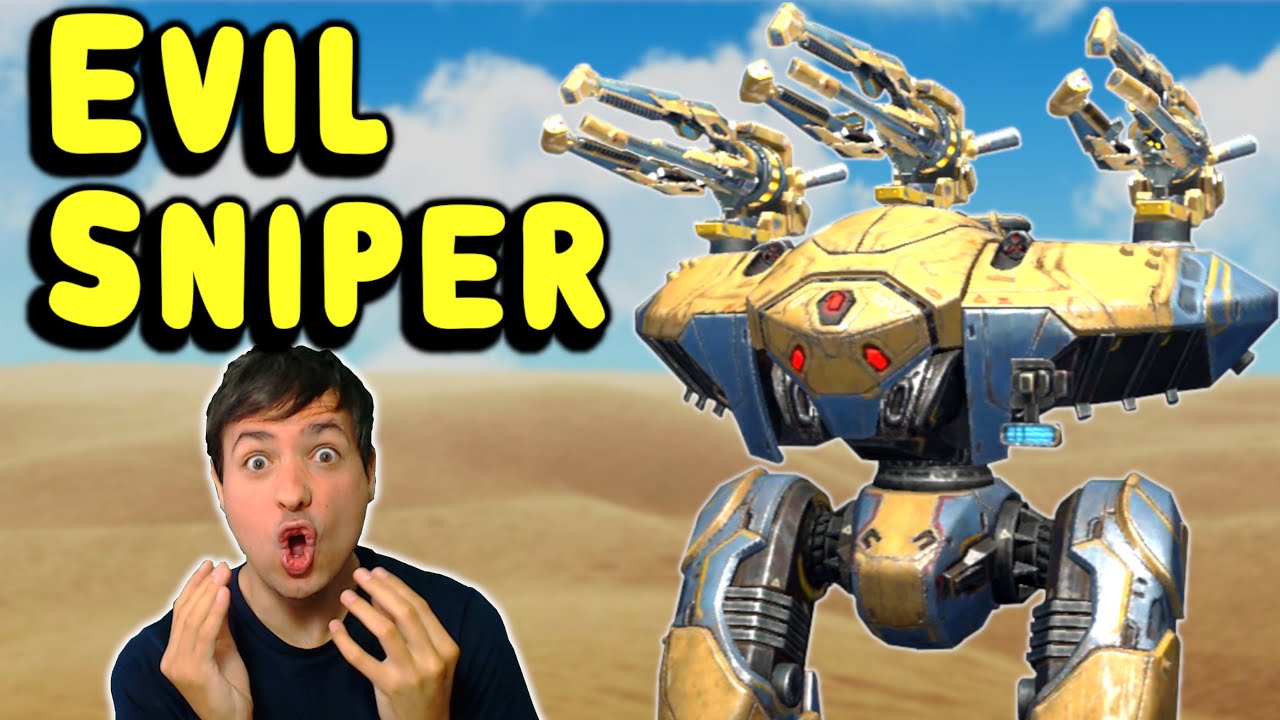 The Most EVIL SNIPING in War Robots! Max Striker Sharanga Gameplay WR