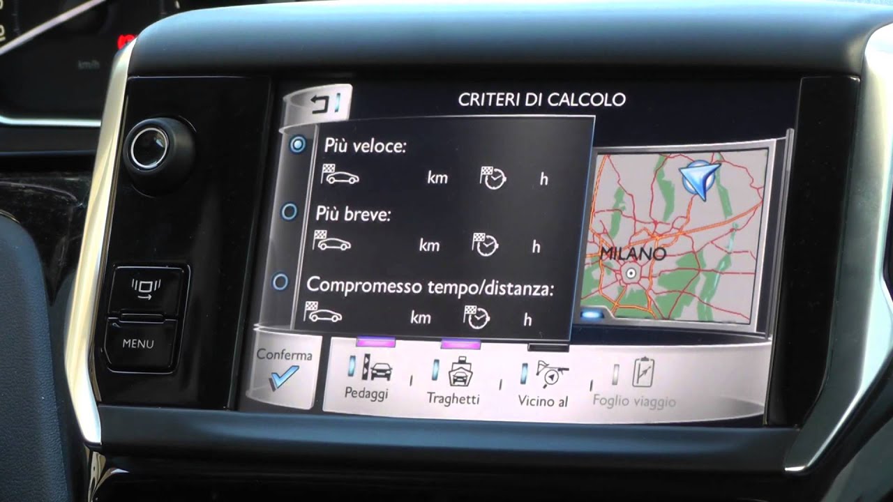 Peugeot 208 focus infotainment da HDmagazine.it