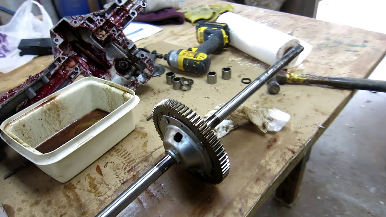 Mini T Build #5 The Rear Differential From A Riding Mower