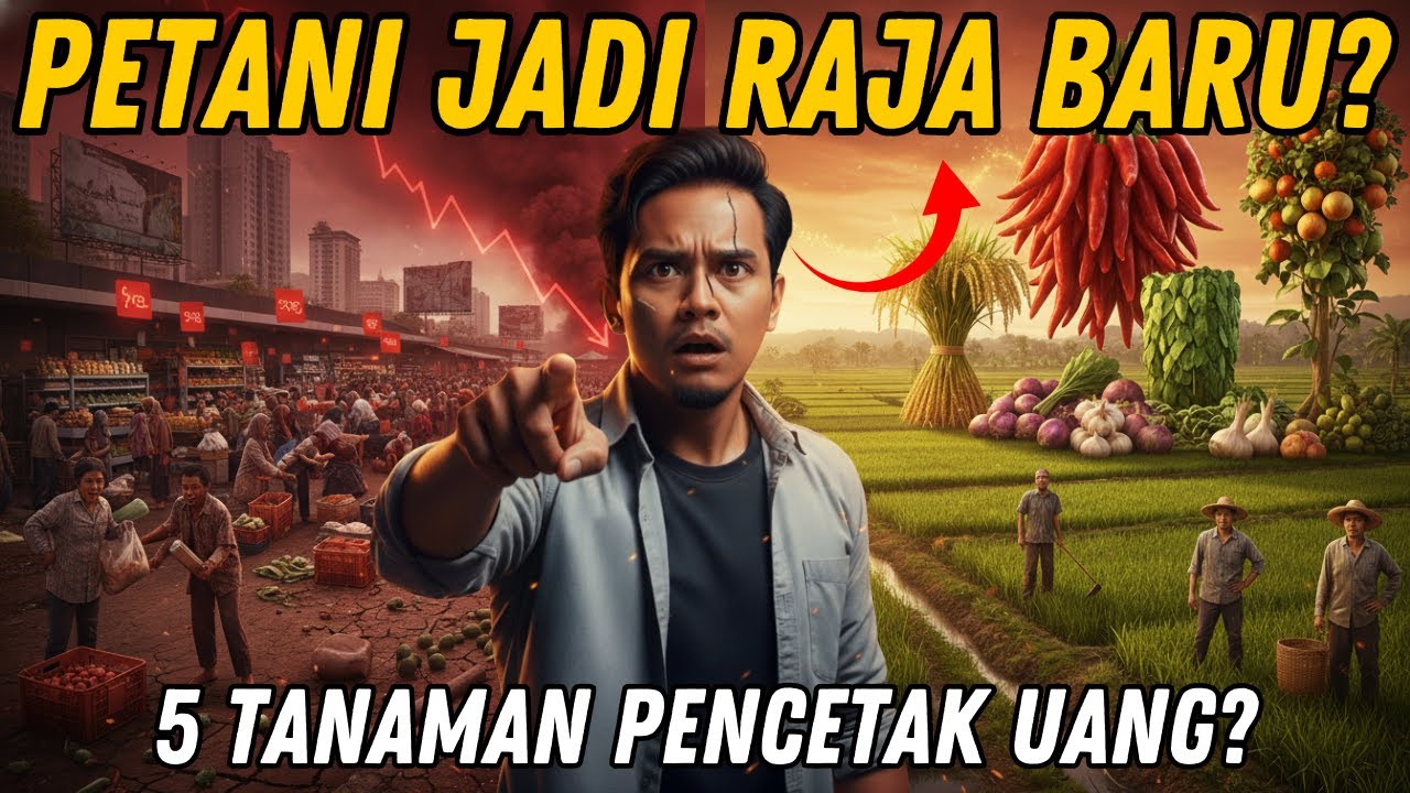 KRISIS 2026: PETANI JADI RAJA BARU? ⚠️ Pakar Bongkar 5 Tanaman Pencetak Uang‼️