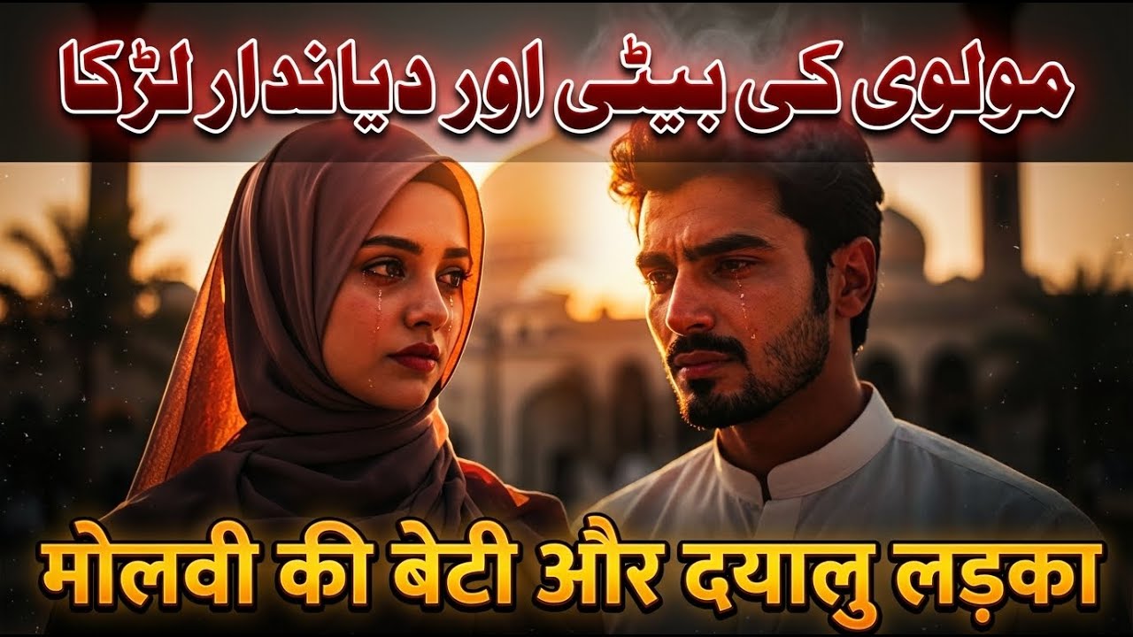 Molvi Ki Beti Aur Dunyadar Ladka | Emotional Islamic Sad Love Story
