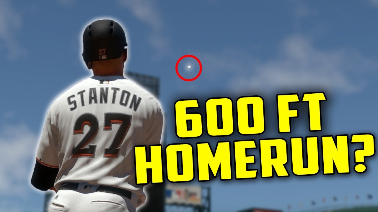 Смогу ли я выбить хоумран на 600 футов?! MLB The Show 17 Challenge
