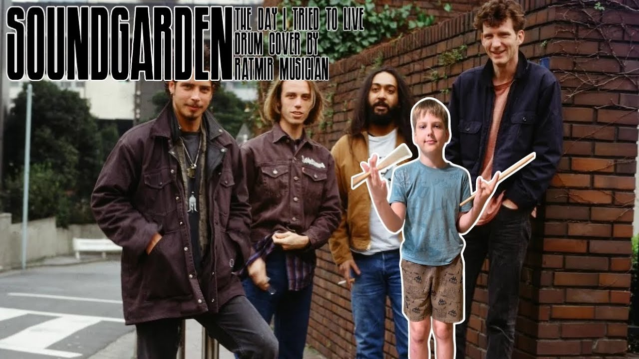 SOUNDGARDEN - THE DAY I TRIED TO LIVE (DRUM COVER BY RATMIR MUSICIAN) #drumcover #soundgarden 