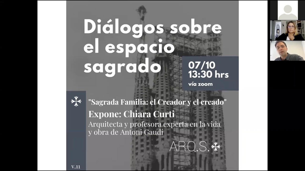 Diálogos sobre el espacio sagrado v.11 / Chiara Curti / Sagrada Familia: El Creador y el creado