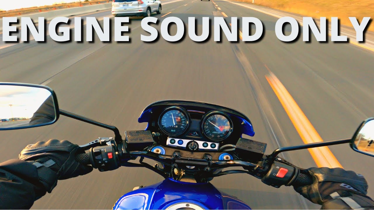 Kawasaki ZRX1200R Engine Sound Only Ride