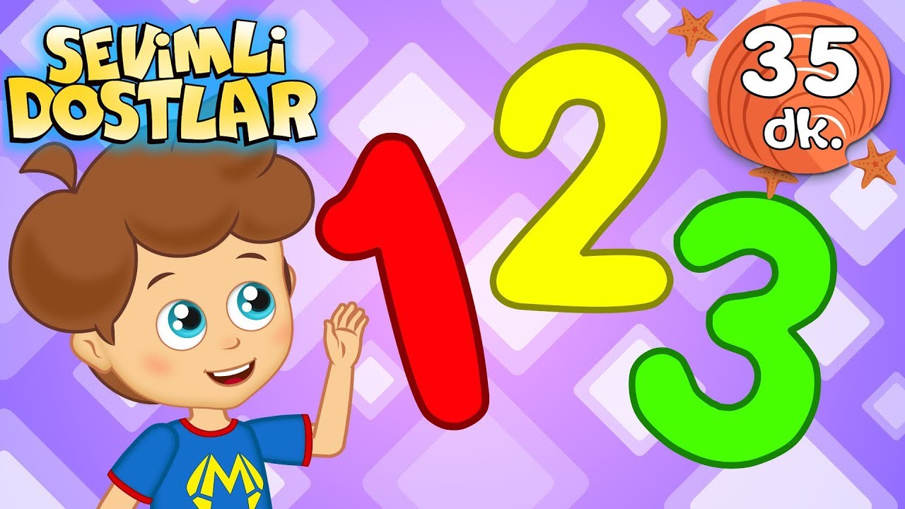 Sayılar şarkısı ve devamında 30 dk Sevimli Dostlar Bebek Şarkıları | Adisebaba TV Kids Songs