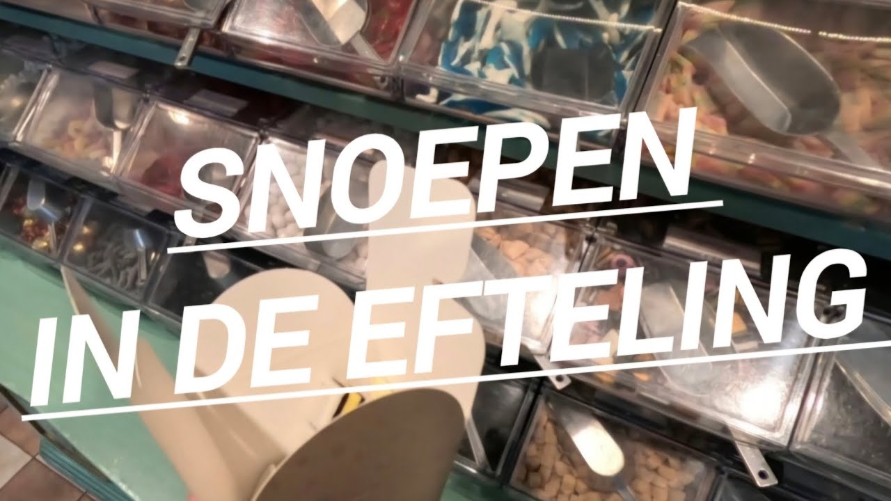 Een GRIEZELIG SUIKERSPIN, En dan ook nog DROP, SPEK, en VEEL SNOEP!