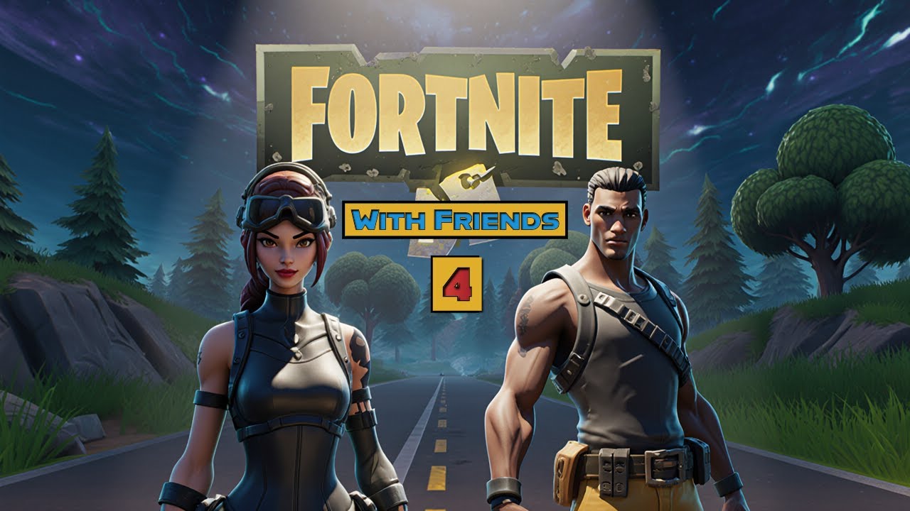 Dropping Into Fortnite with Friends! What could possibly go wrong? - Part 4