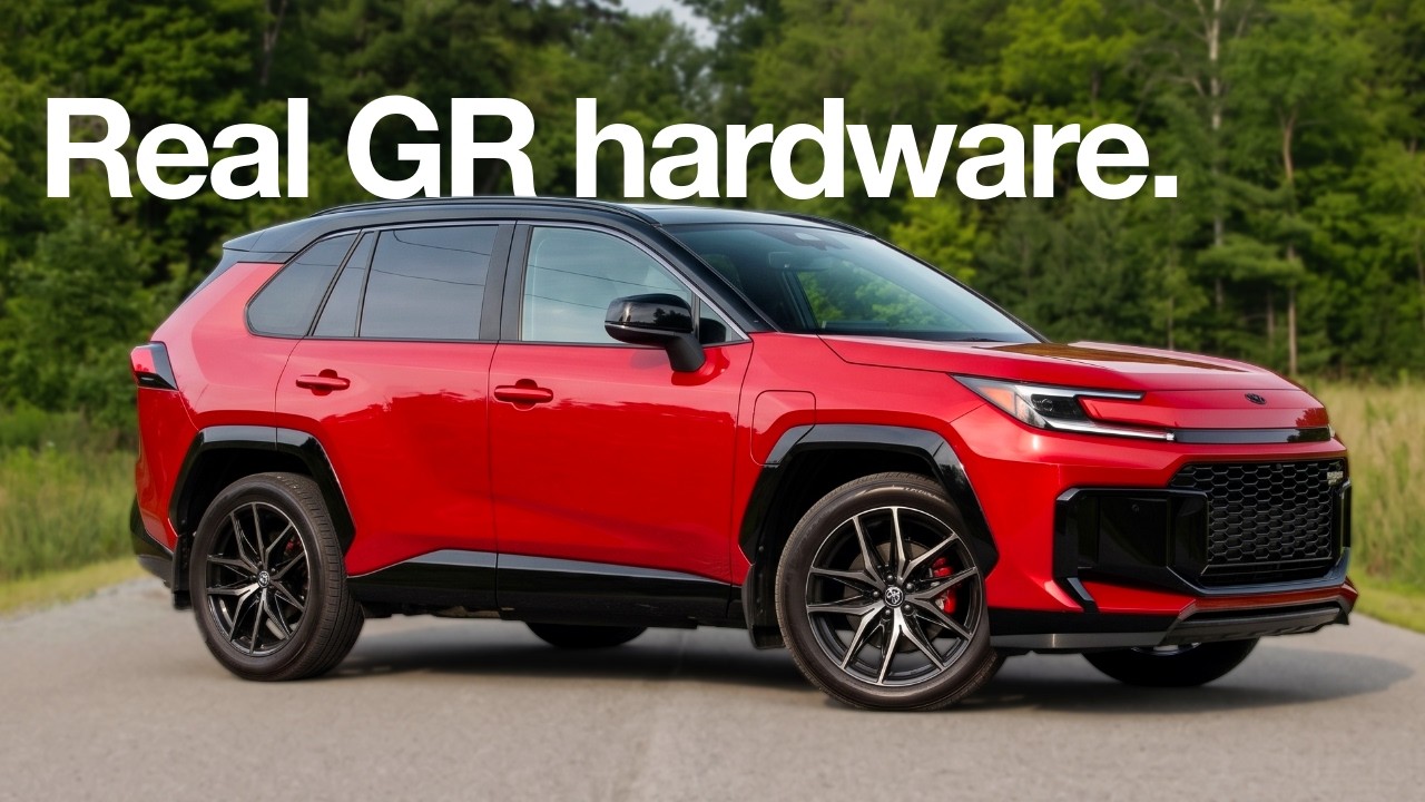Toyota RAV4 GR Sport 2026 ma prawdziwe podzespoły GR