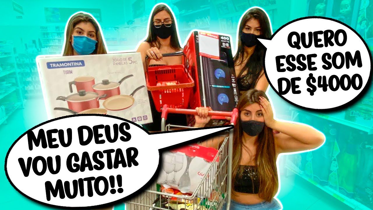 EU DISSE SIM PRA TUDO QUE MINHAS IRMÃS QUISERAM COMPRAR NA LOJA!