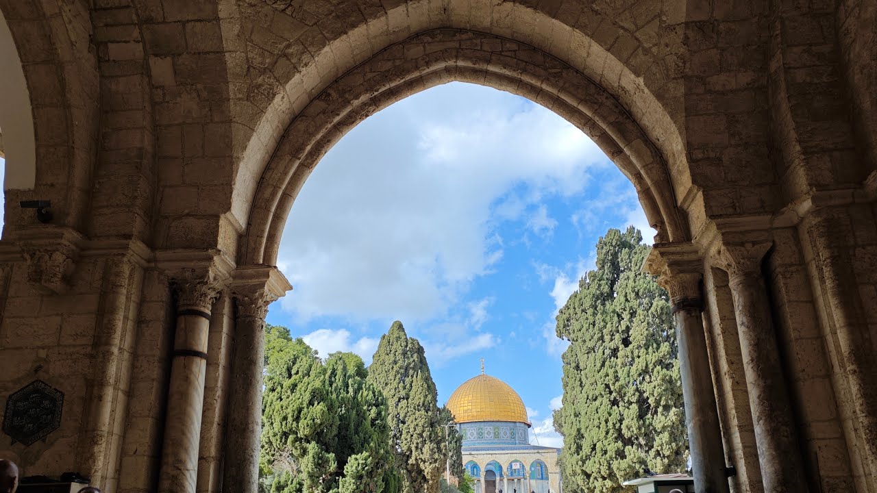 22.2.2026 أذان و صلاة العصر من المسجد الأقصى المبارك في بيت المقدس Asr prayer from Al-Aqsa Mosque