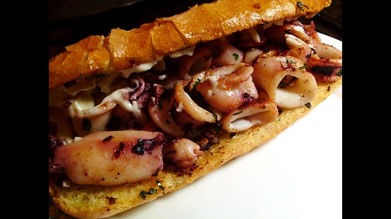 bocadillo de calamares