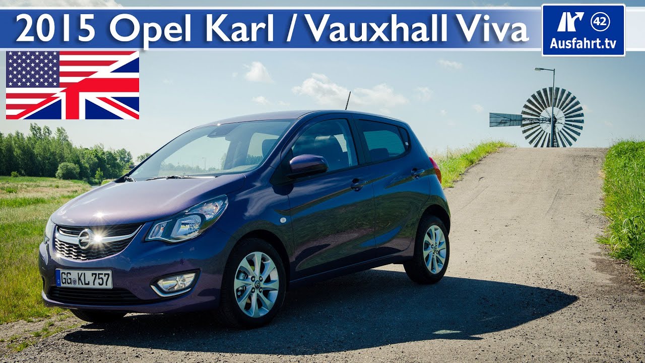2015 Opel Karl / Vauxhall Viva - Test, Test Drive and In-Depth Car Review (English)