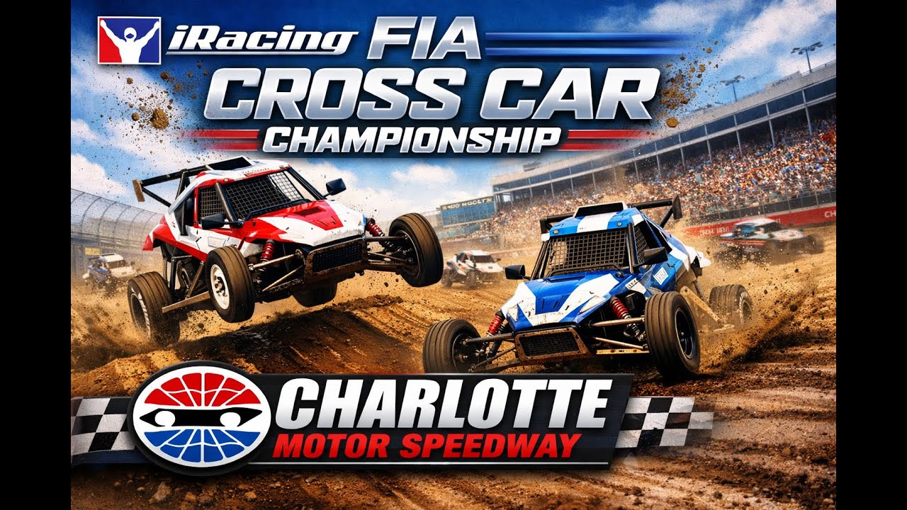 iRacing - FIA Cross Car Championship | Charlotte Motor Speedway
