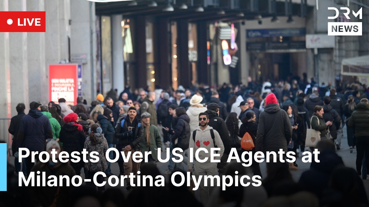 LIVE: Milan Protests Against ICE Role at 2026 Winter Olympics – Demonstrators Demand Exclusion