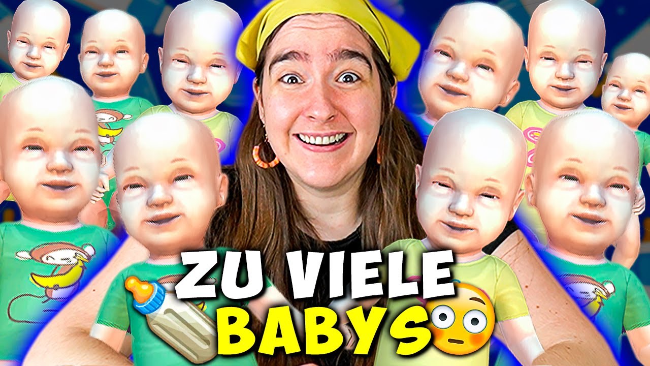 Aller guten Dinge sind ... Babys, Babys & noch mehr BABYS!! 😭🍼 wildeste Sims 4 Challenge EVER lol