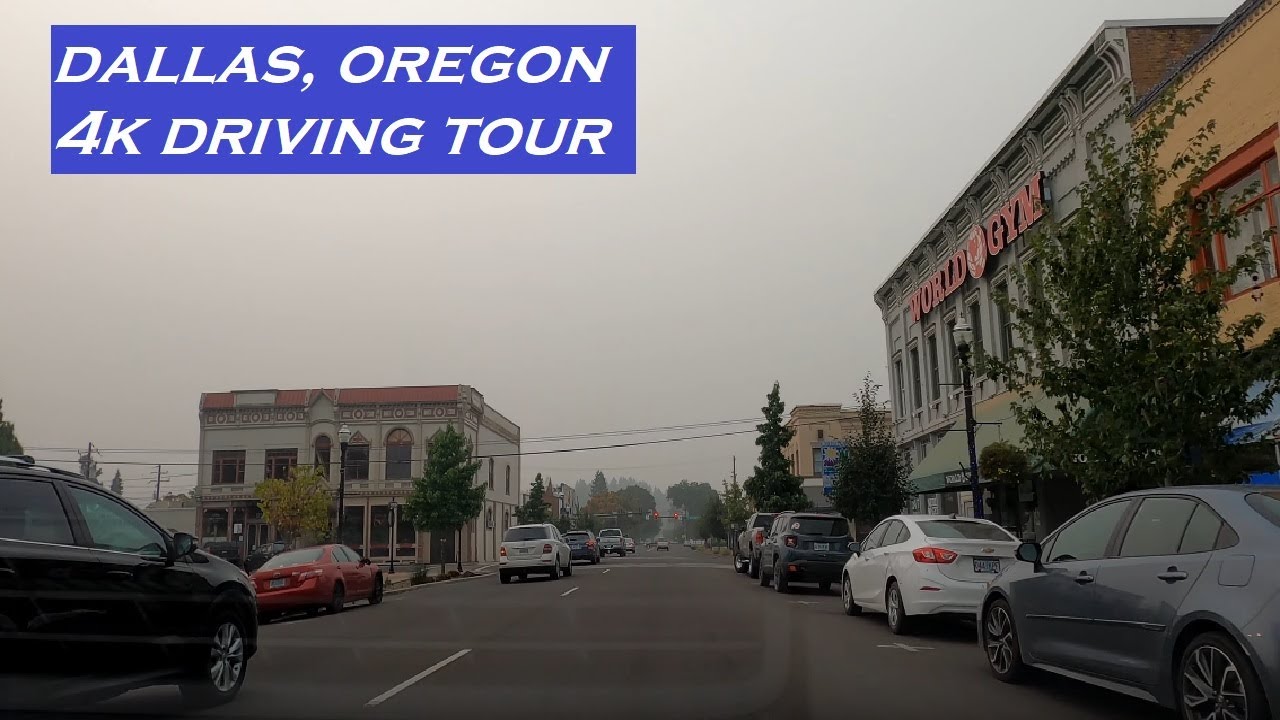Dallas, Oregon | 4k Driving Tour