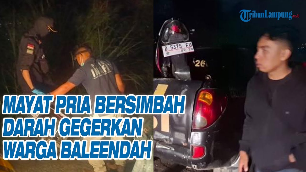Geger! Warga Baleendah Temukan Pria Tewas Bersimbah Darah di Semak-Semak