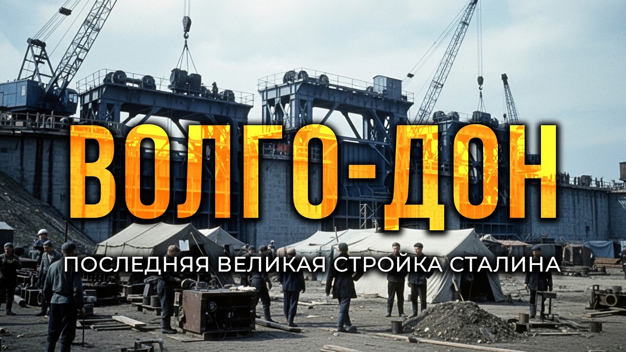 Волго-Донской канал: Как СССР переписал географию ПЛАНЕТЫ