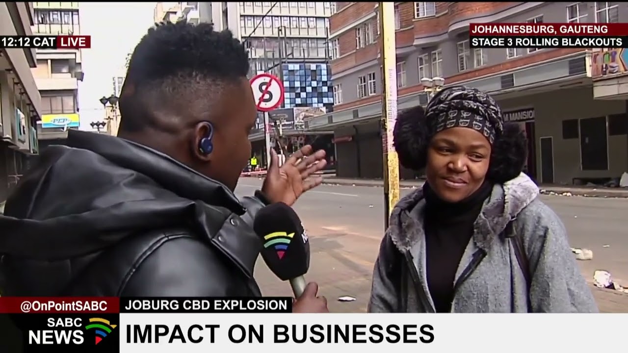 Joburg CBD Explosion | Vendors unable to trade lament lack of communication from authorities