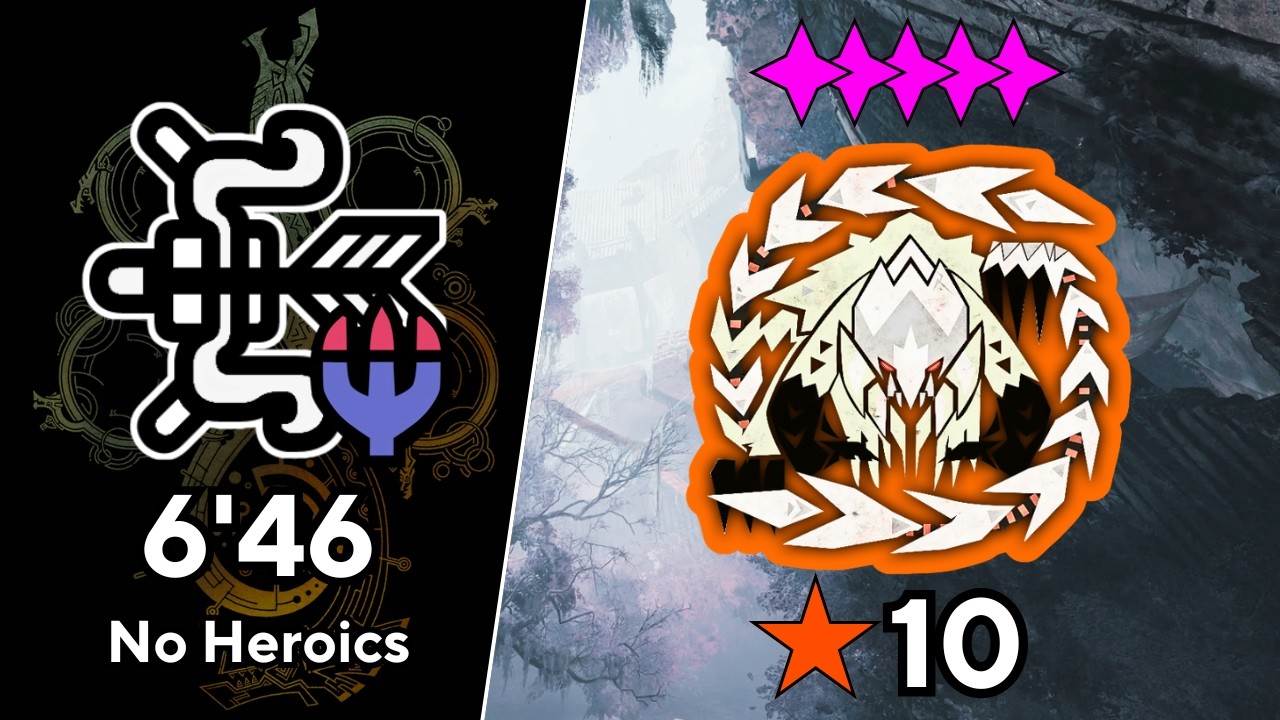 Arch-Tempered Arkveld - Bow Solo 6'46 (No Heroics) | MH Wilds