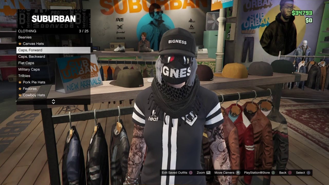 لبس حق دعس رن قن (شخصية بنت) |GTAV