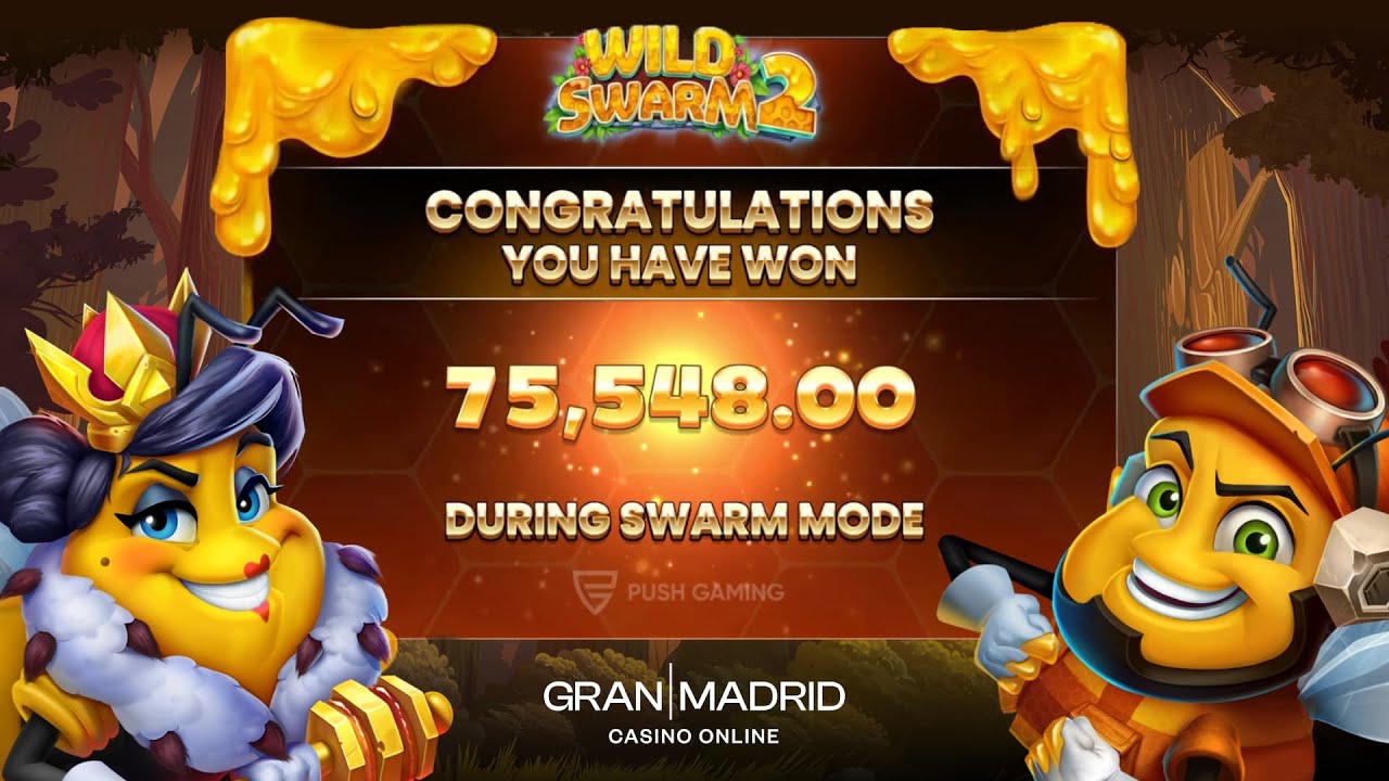 +18 | INCRE&Iacute;BLE BIG WIN EN WILD SWARM 2 DE PUSH GAMING (SWARM MODE)  🐝 | Casinogranmadridonline.es