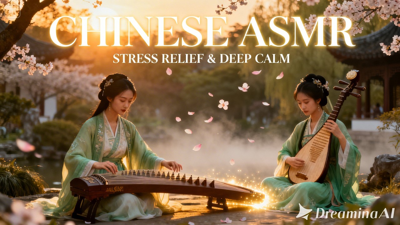 Guzheng & Pipa Harmony | Chinese ASMR Music for Stress Relief