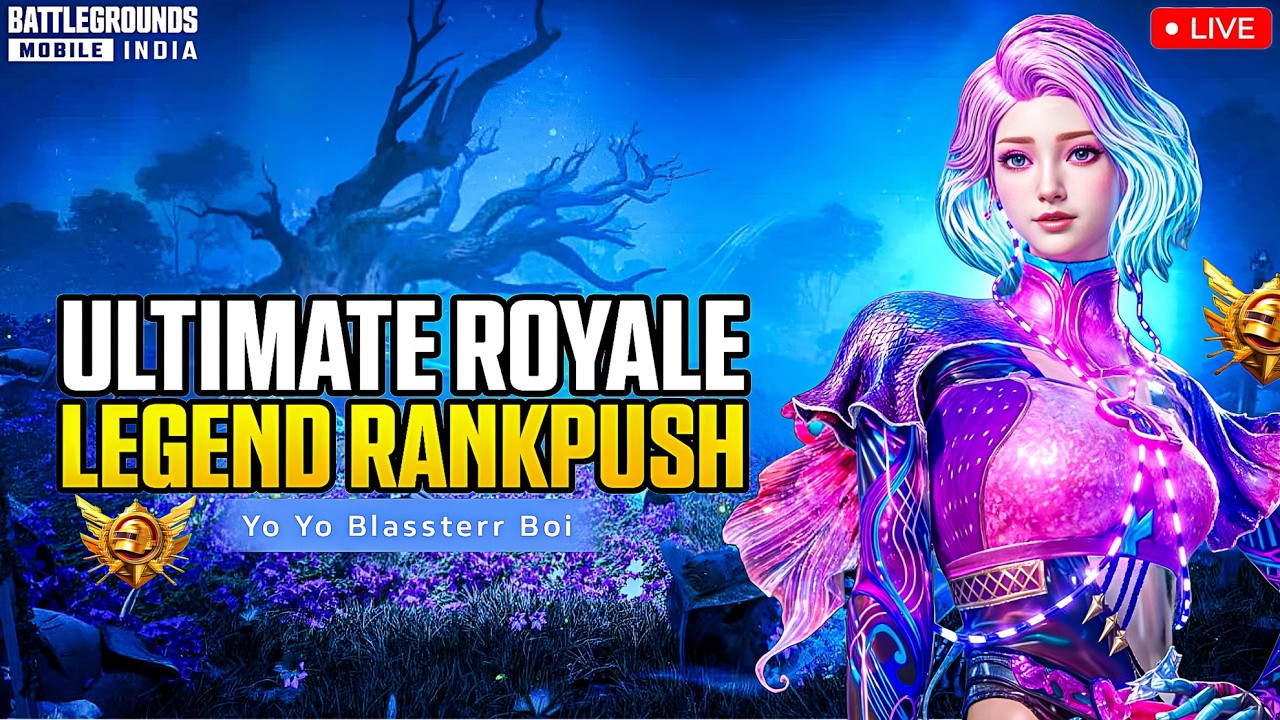 ULTIMATE ROYALE RANK PUSH TIPS @BattlegroundsMobile_IN
