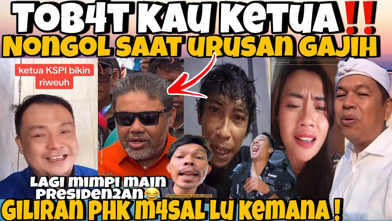 T0B4T K4U K3TUA‼️NONGOL DI SAAT URUSAN GAJIH ! WAKTU BURUH DI PHK M4S4L ENTE KEMANA WKWK