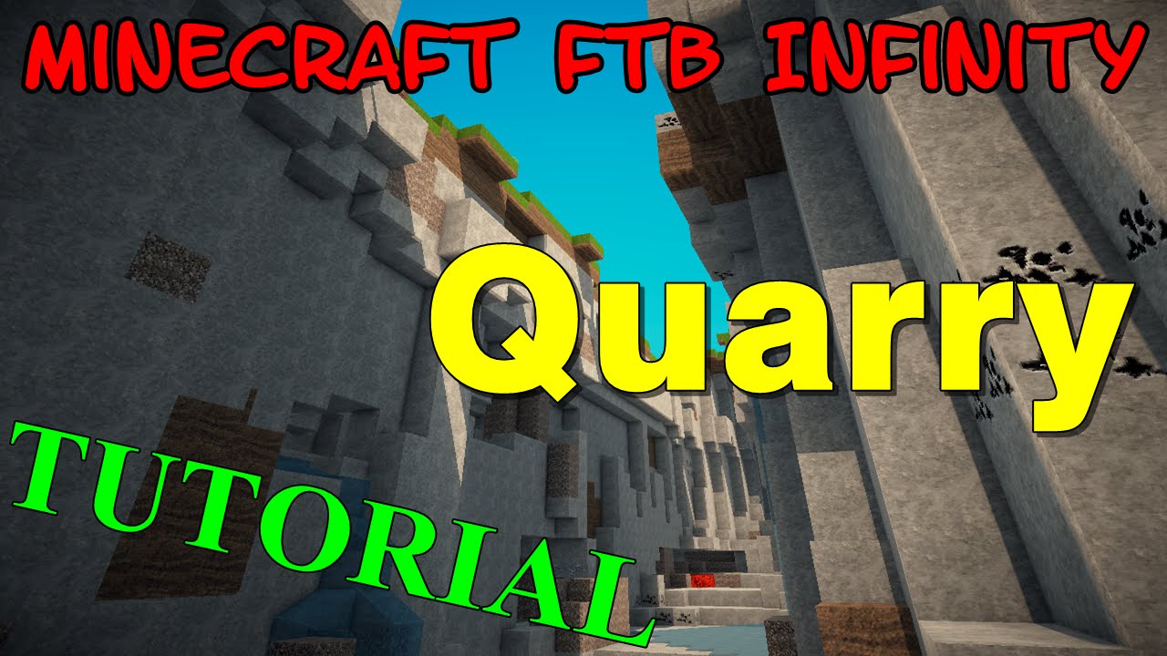 FTB INFINITY - Quarry | TUTORIAL [HD|German]