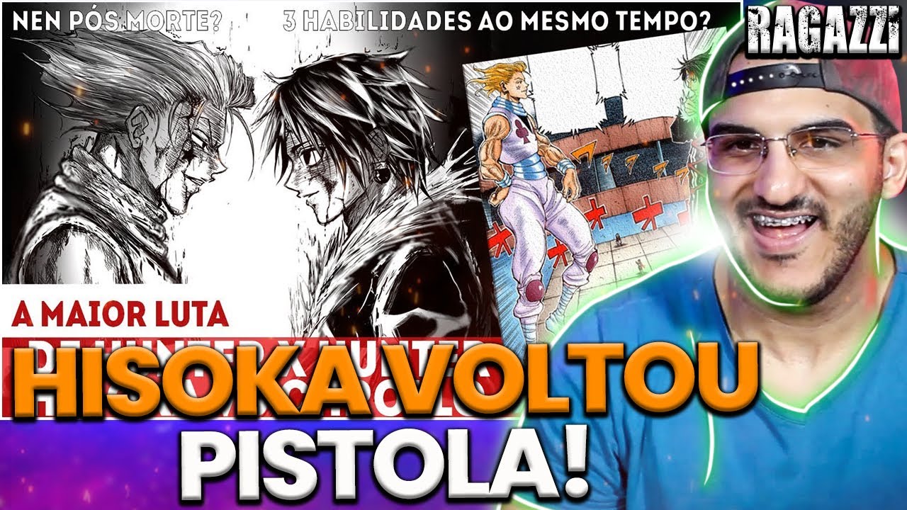 ESSA LUTA FOI UM ABSURDO! HISOKA VS CHROLLO •COMIC•