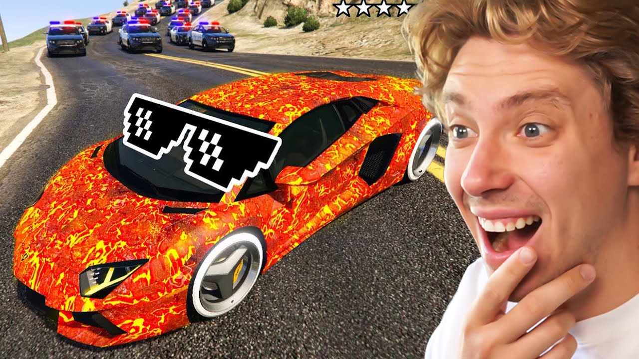 Реакция на самые безумные моменты из жизни бандита в GTA 5