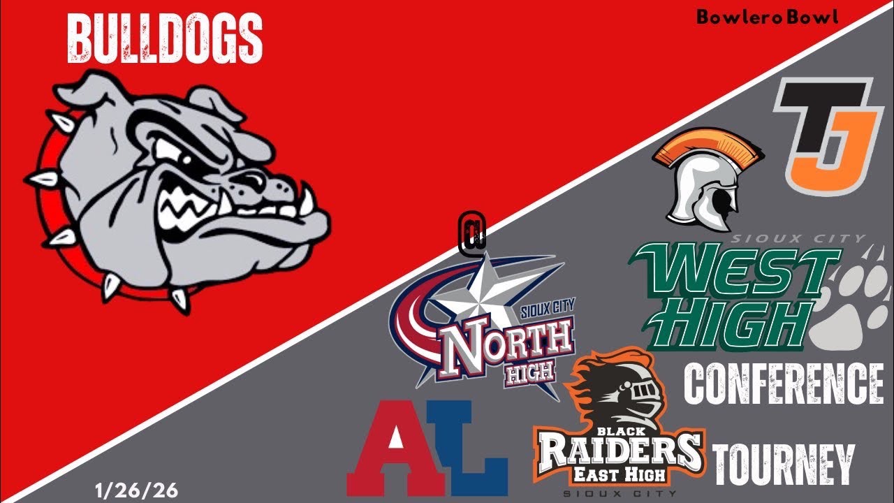 LE MARS BULLDOGS ARE IN COUNCIL BLUFFS FOR THE CONFERENCE TOURNAMENT!