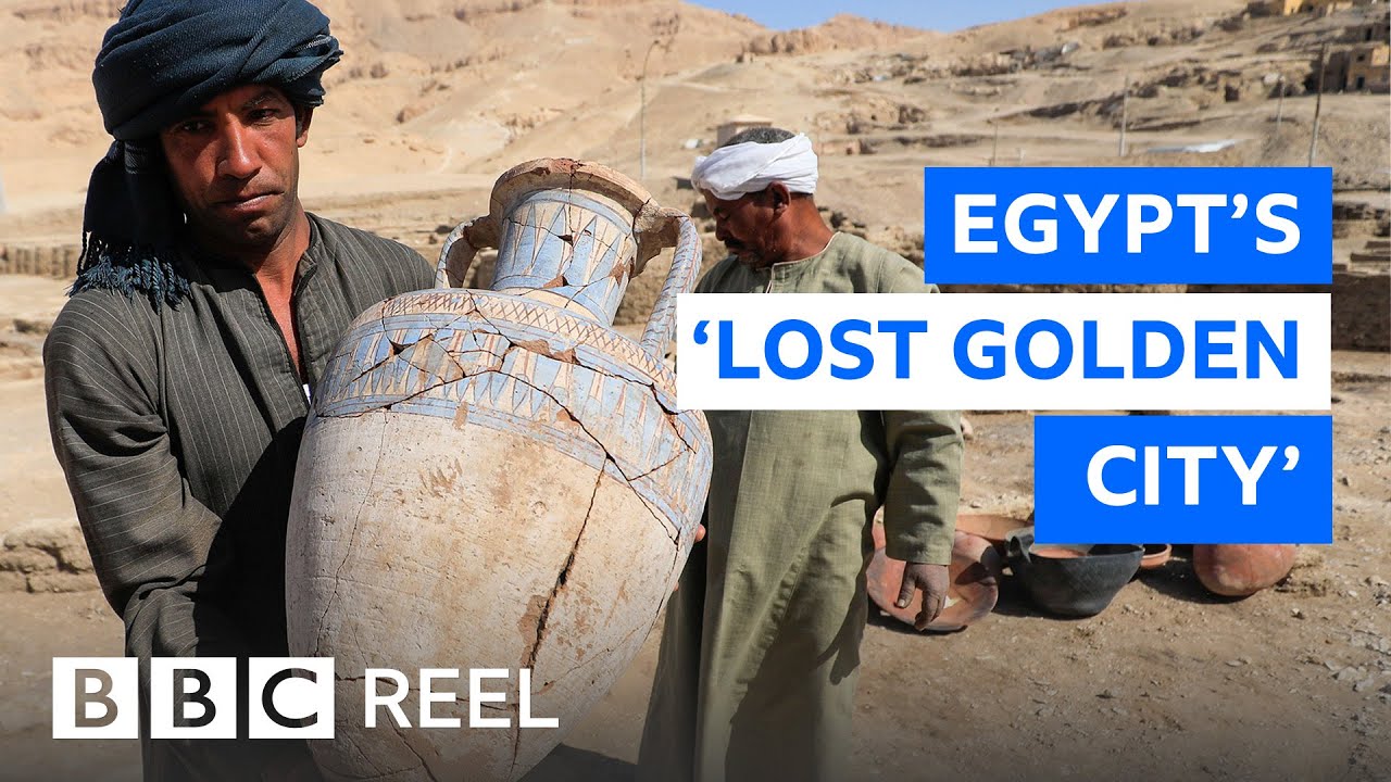Egypt's 'most exciting' archaeological discovery in decades - BBC REEL