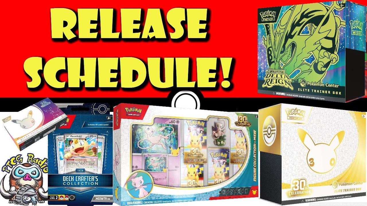 Полное расписание релизов Pok&eacute;mon TCG! МАСШТАБНОЕ обновление! Все товары! (Гайд покупателя Pok&eacute;mo...